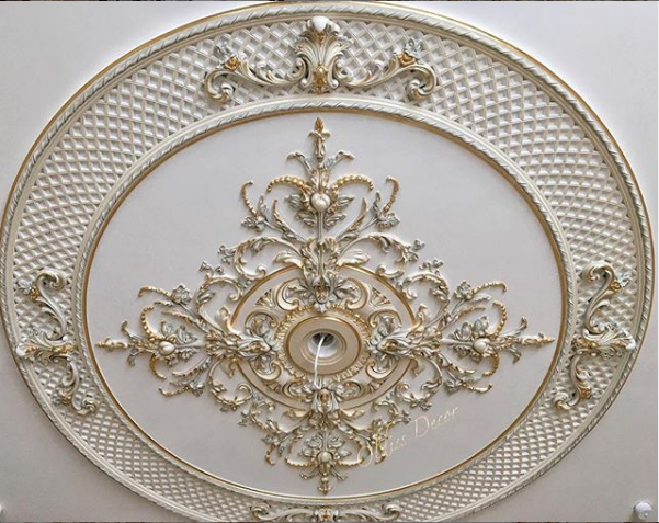 2390720394_gipsovaya-rozetka-potolochnaya ліпнина стеля