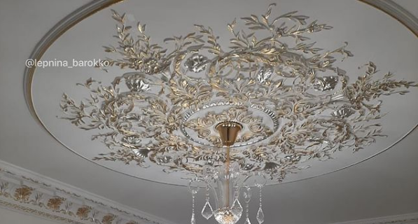 2975267982_gipsovaya-rozetka-potolochnaya ліпнина стеля