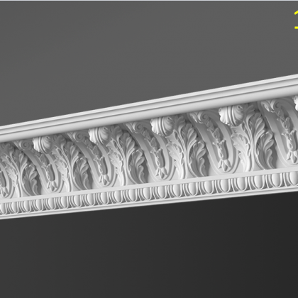 карниз з гіпсу