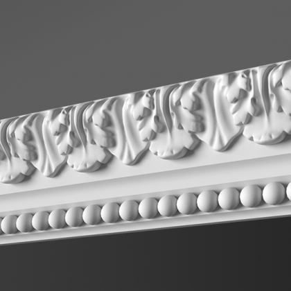 карниз з гіпсу