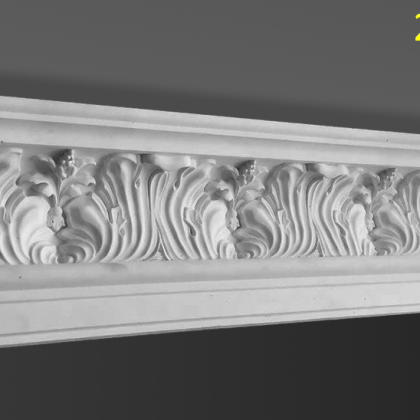 карниз з гіпсу