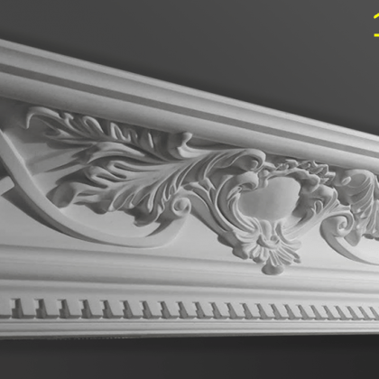 карниз з гіпсу