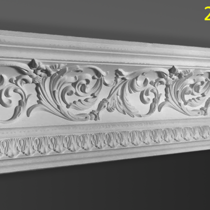 карниз з гіпсу