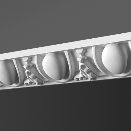 карниз з гіпсу