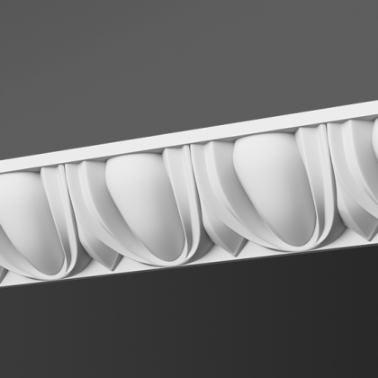 карниз з гіпсу