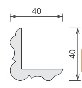 гіпсові молдинги
