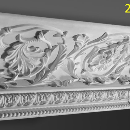 карниз з гіпсу