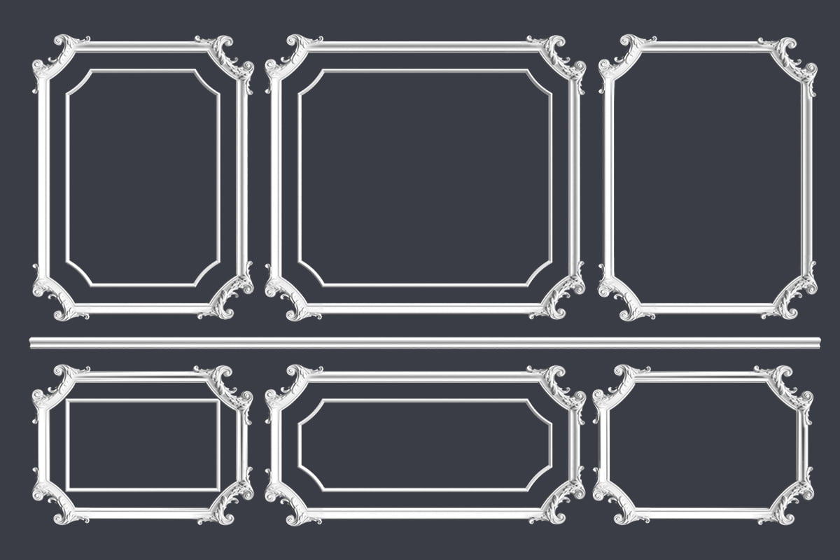 рамка с углом