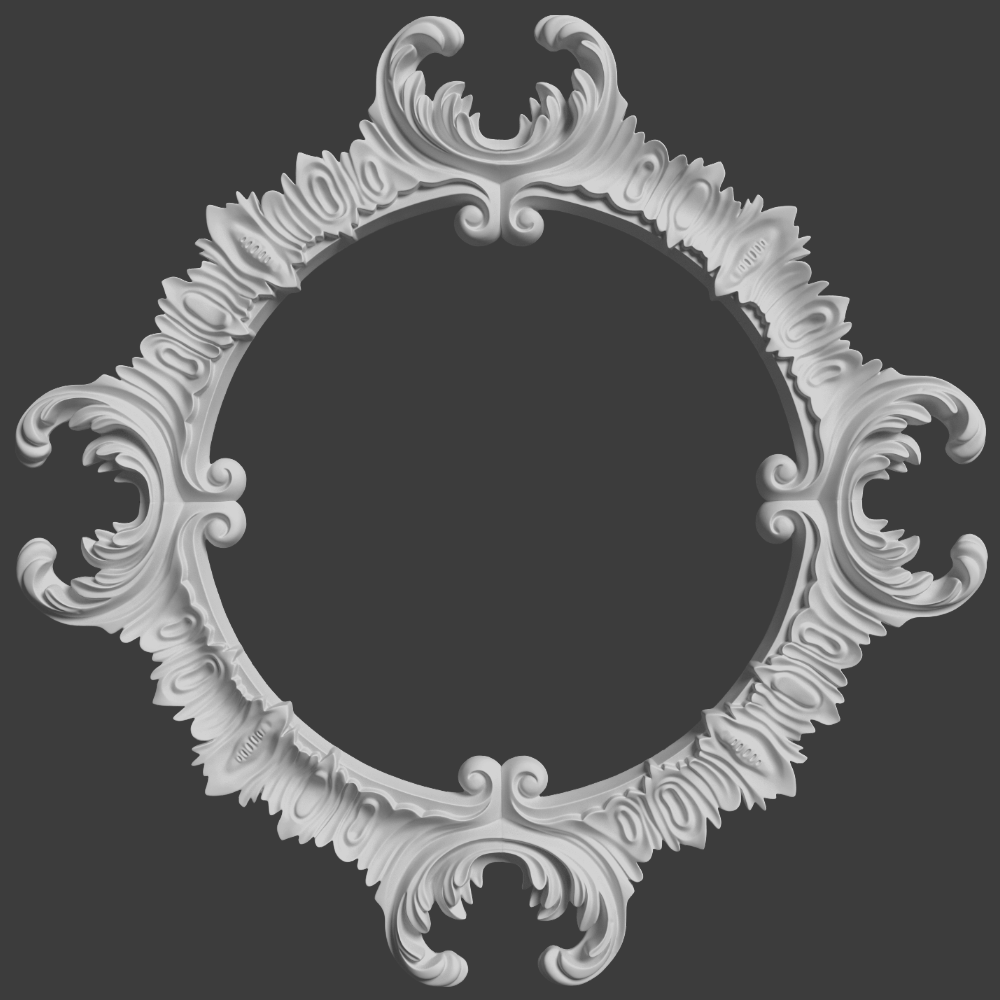 гіпсова розетка