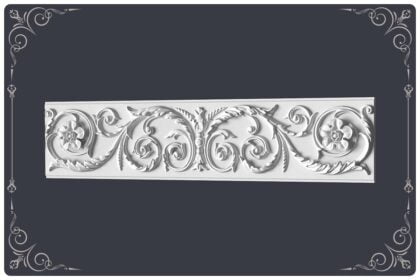 Гіпсовий фриз, порізка