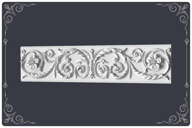 Гіпсовий фриз, порізка